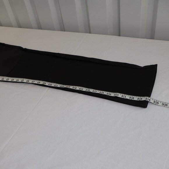 Maniere De Voir Womens Vegan Leather Croc Embossed Lace Up Pants Size 12 NWT - Picture 12 of 13